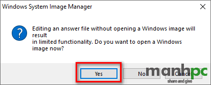 Windows SIM (System Image Manager)