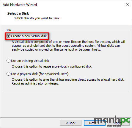 VMware - Add Hardware