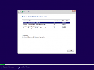 Bộ cài Windows 10 Enterprise version 21H1 x64