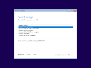 Các phiên bản Windows 11 Pro 24H2 rebuild by MANHPC.COM