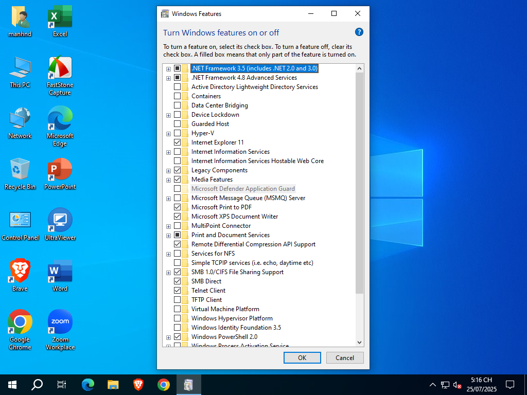 Windows Feature